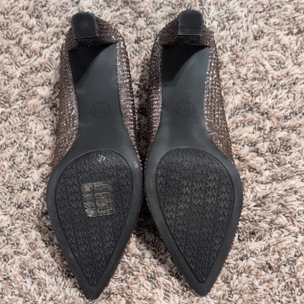 Michael Kors Sparkling Heels - Brown - Picture 3 of 5